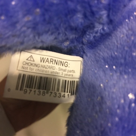 𝅺OCTOPUS purple stuffie metallic sparkles by Rinco 2010 Great condition. - Picture 5 of 5